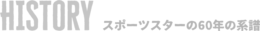 HISTORY スポーツスターの60年の系譜